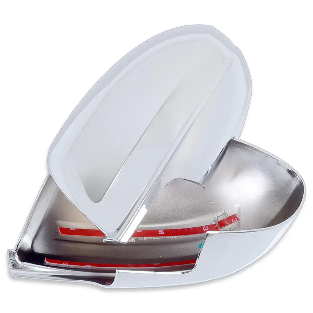 Накладки на боковые зеркала заднего вида BBQ @ FUKA для Mazda 3 2010 2011 2012|mirror cover chrome|door mirror