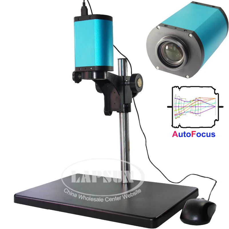 

Autofocus Optics Lens with 1080P 60FPS HDMI Video Industry Auto Focus Microscope Camera System For PCB SMD SMT Repair Review