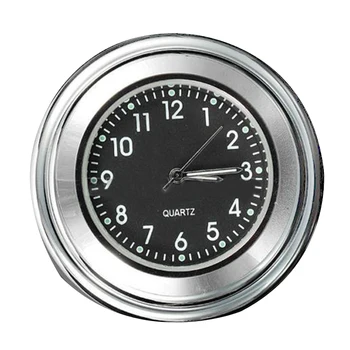 

7/8" 1" Universal Motorcycle Bike Handlebar Mount Dial Clock Waterproof