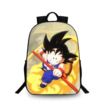 

3D Printing Dragon Ball Series Children Backpack For Teenage Boys Girls Cartoon School Bag Kids Shoulder Travel Bags Students