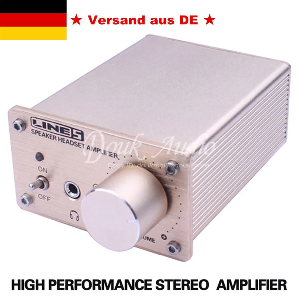 

Nobsound HiFi Dual input Stereo Headphone Amp Speaker Music Power Digital Amplifier Audio Switcher With EU Power Supply
