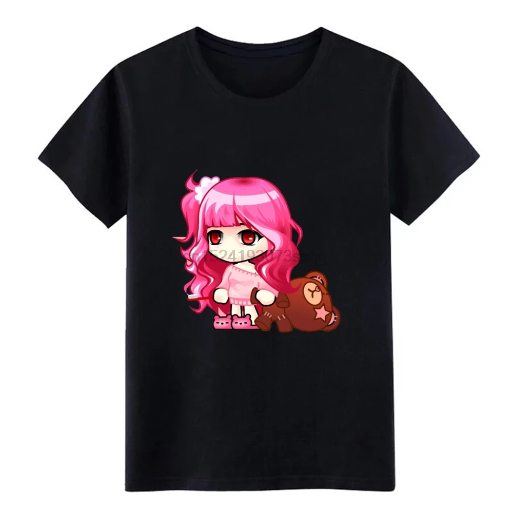 

fire occult gir l rica summoners war t shirt Customized Short Sleeve O Neck Costume Anti-Wrinkle Basic summer cool shirt