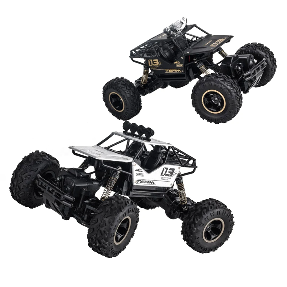 1:16 4WD RC Car Rock Crawlers Drive Car Double Motors Drive <br />Bigfoot Car Remote Control Car Off road Vehicle Toy Car For Kid-in RC <br />Cars from Toys 