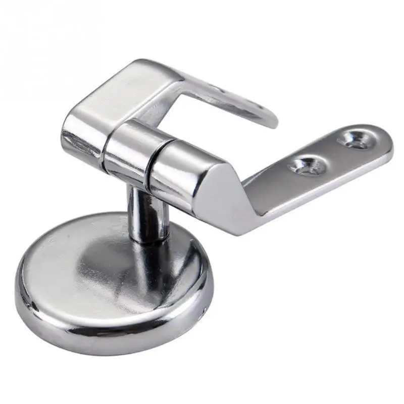 

Universal Adjustable Zinc Alloy Replacement Toilet Seat Hinges Mountings Set Chrome with Fittings Screws For Toilet Accessories