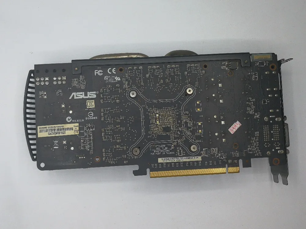 Б/у видеокарты ASUS EAH6850 DC/2DIS/1GD5/V2 HD6850 1 ГБ 256bit GDDR5 100% Протестировано хорошо!|graphic card|asus