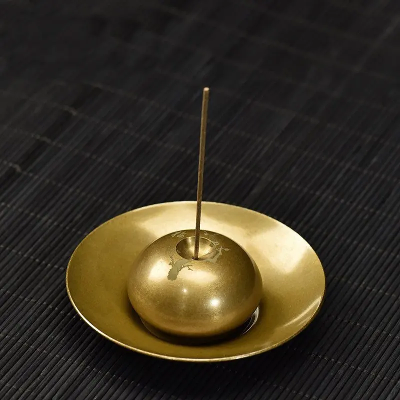 

Multipurpose Copper Incense Burner High Quality Stick Incense Holder Metal Crafts Home Decorations Retro Backflow Censer