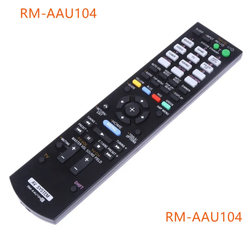 New Remote Control Rm-aau104 For Sony Str-dh520 Str-dn610 Str-dh710 Str-ks380  Str-ks470 Audio Player Receiver - Remote Control - AliExpress