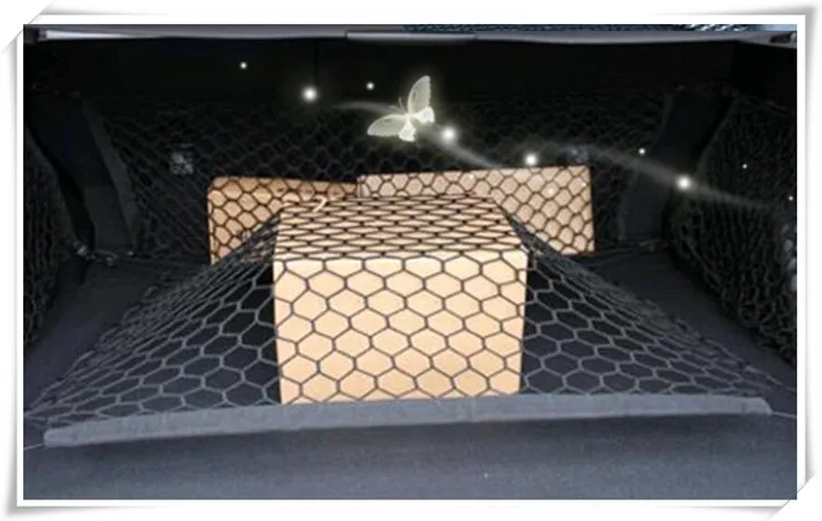 Car Trunk Luggage Storage Cargo Organizer Nylon Elastic Mesh Net FOR peugeot 508 citroen c4 bmw f10 fiat 500 passat b6 lifan x60