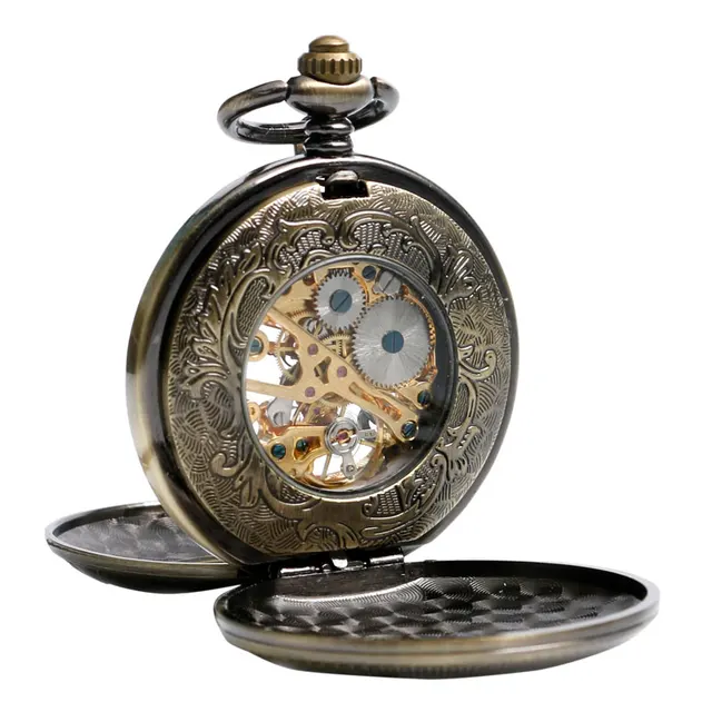 Fob pocket watches mechanical hand