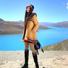 BOHOCHIC Оригинальные Этнические Старинные Вышивки Куртка Чешские Femme Зимние Пальто Женщин С Капюшоном Bodywarmer 2016 Новости AR0169D Boho Chic
