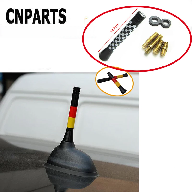 

CNPARTS Flag Car Roof Aerial FM AM Fin Radio Signal Antenna For Renault Megane Duster VW Touran Passat B6 Golf 7 T5 T4 Fiat 500