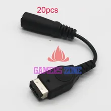 20 шт. 3,5 мм разъем для гарнитуры адаптер Шнур для Nintendo Gameboy Advance GBA SP