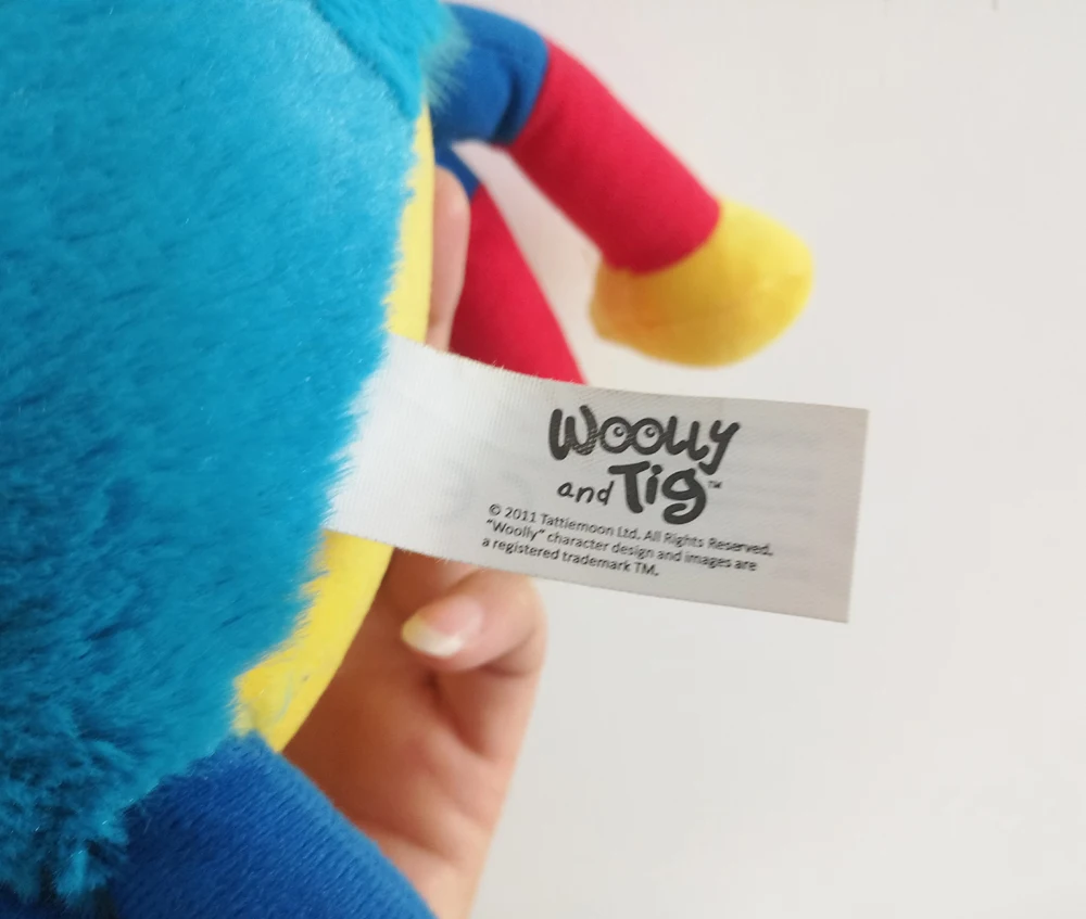 Мягкая плюшевая игрушка Woolly and Tig Spider 14 дюймов/35 см Новинка|woolly spider|toy plushnew plush |