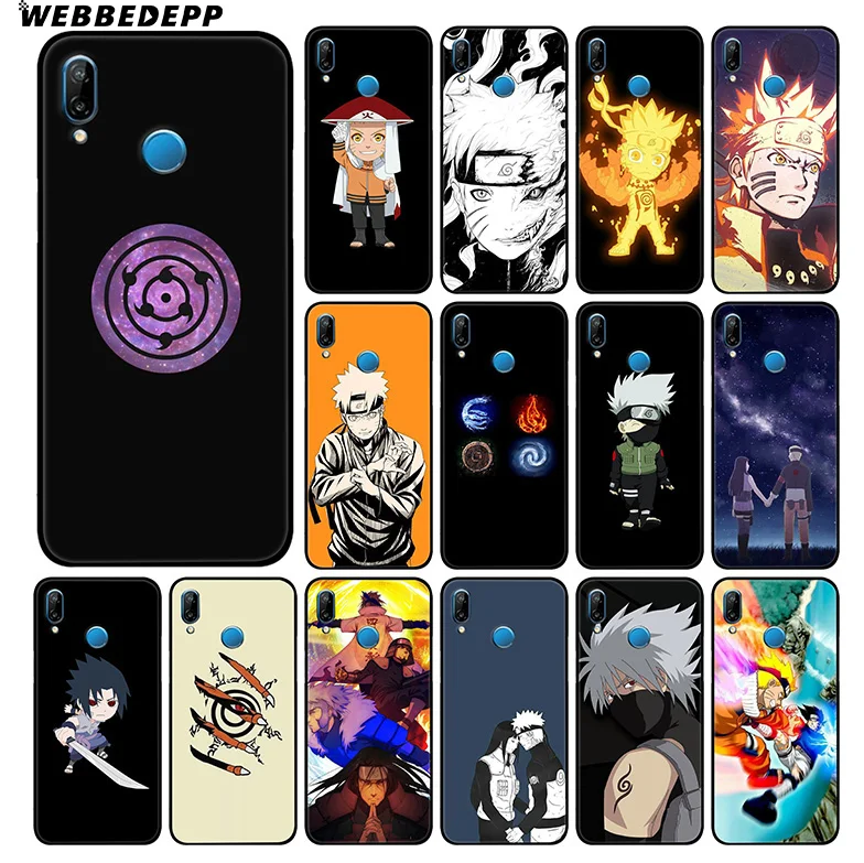 WEBBEDEPP Akatsuki логотип Наруто крутой мягкий чехол для Huawei P30 P20 Pro P10 P9 Lite 2017 P Smart 2019 и Nova 3
