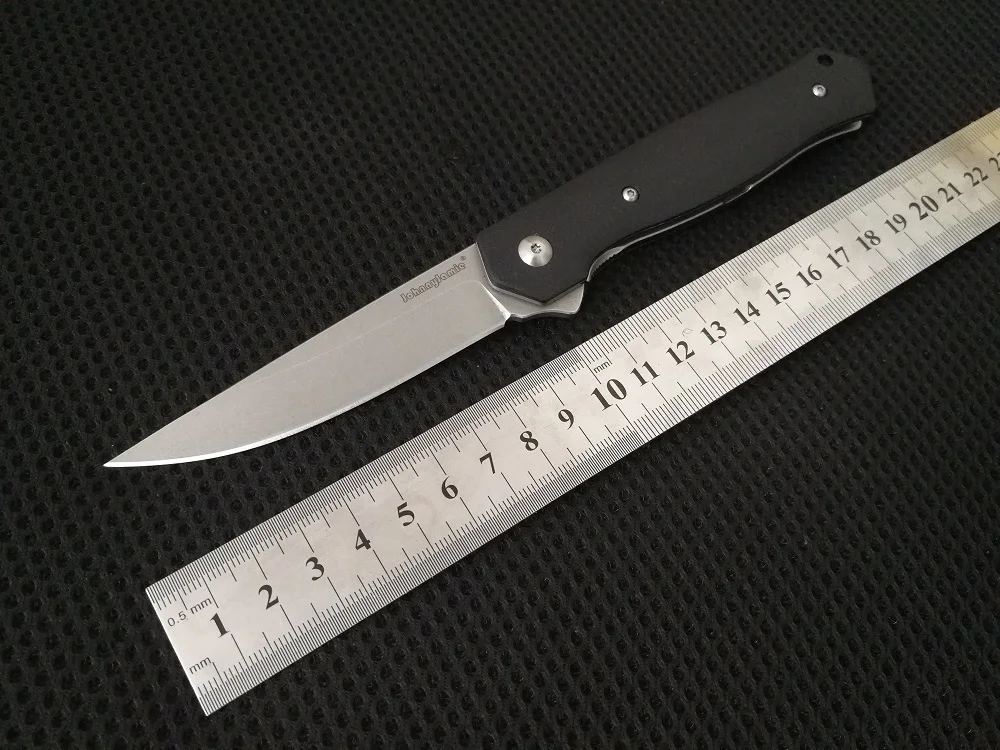 JohnnyJamie KWAIKEN III C11GPBK 3.5" 116g G10 Handle D2 blade Tactical Ball bearing flipper Folding camping EDC Pocket Knifes