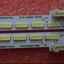 СВЕТОДИОДНАЯ подсветка экрана MK1555-P4200000-01 7710-642000-L080/R080 REL420FYQD0 1 шт. = 54led 475 мм