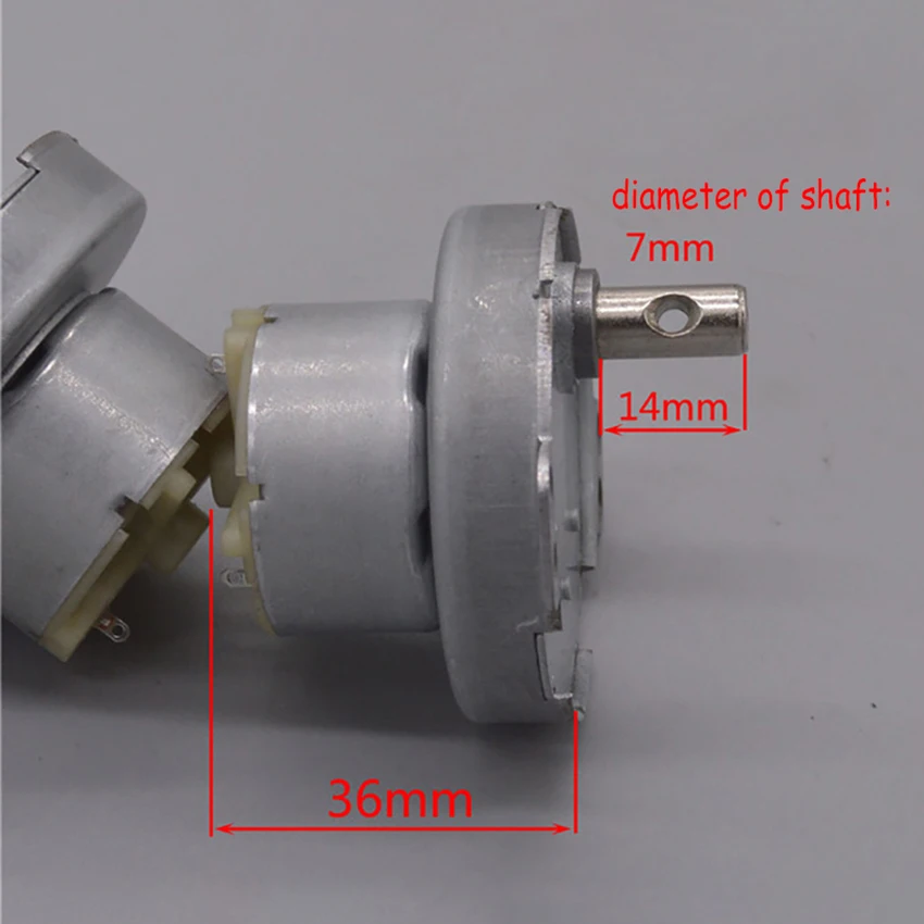 DC12 24V 0 1 500 A 23 45 об/мин микро редукторный двигатель колесо шестерни из сплава