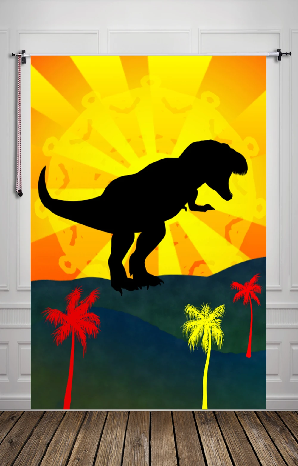 Background Dinosaur Theme Photography Backdrops Jurassic World alone Dinosaur Kids Birthday Party Photography Studio Backdrop