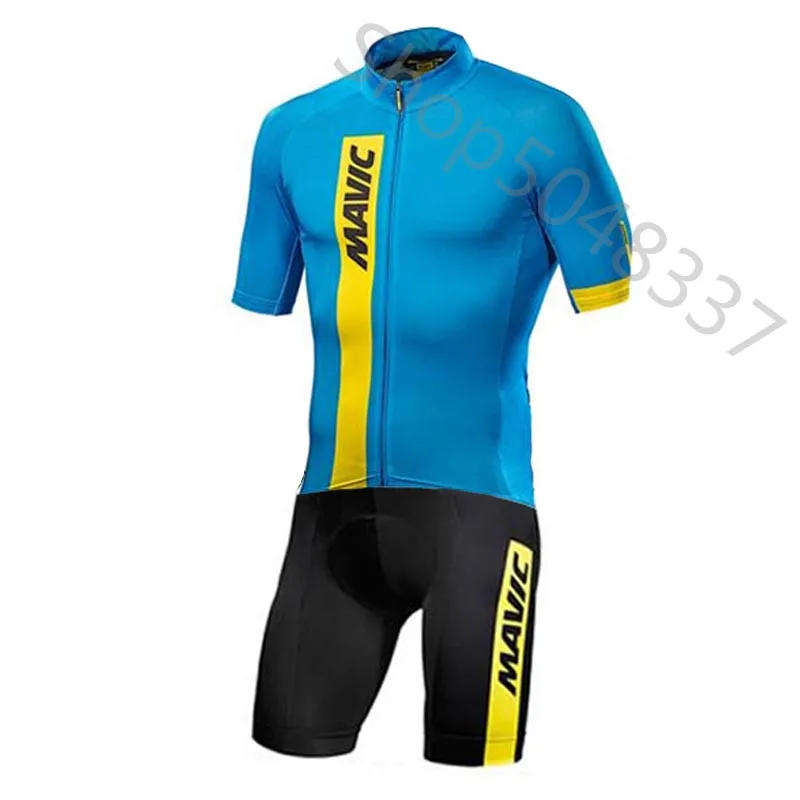 Mavic велосипедная одежда, обтягивающий костюм triatlon ropa ciclismo uniforme bicicleta, Триатлон, костюм для бега, спортивный костюм, купальник - Цвет: 6