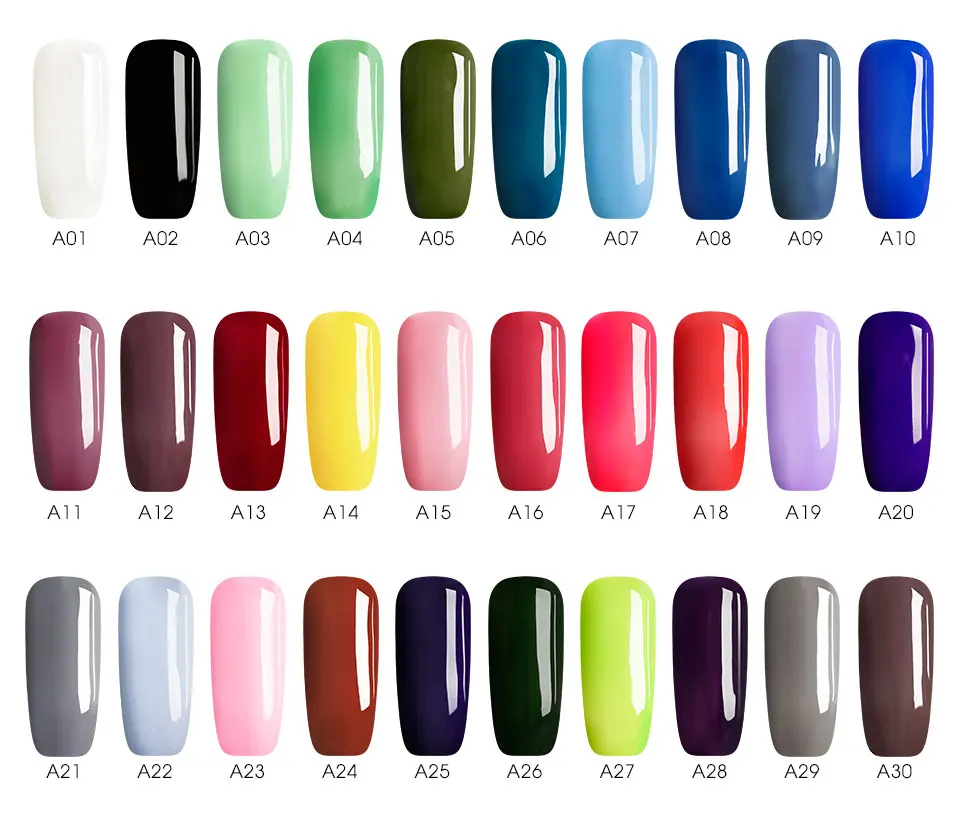 Гель-лак для ногтей Saviland, ручка, гелевая краска, 58 цветов, блеск, телесный, лак для ногтей, ручка, 6 шт. в наборе, UV& Led, Гель-лак для ногтей