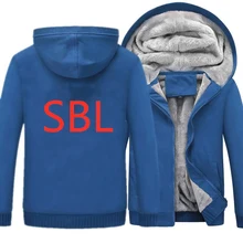 SBL новое зимнее пальто с логотипом фирмы автомобиля утолщенные теплые толстовки мужские хлопковые повседневные пальто флисовые толстовки мужские s толстовки куртки