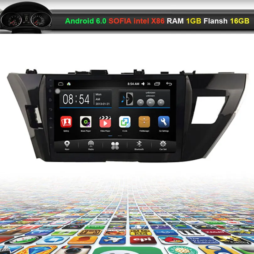 Buy 10.2 inch Car Video Audio Player for Toyota RAV4