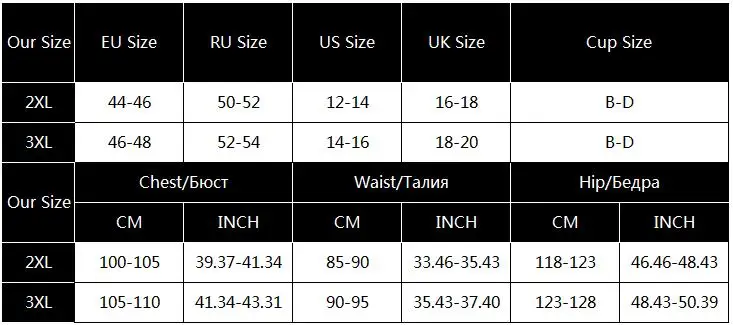 2XL-3XL