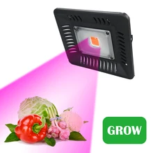 COB Led Plant Grow Light Full Spectrum Waterproof IP67 Ultra-Thin LED Grow Lamp for Vegetables Bloom Indoor Outdoor Plant