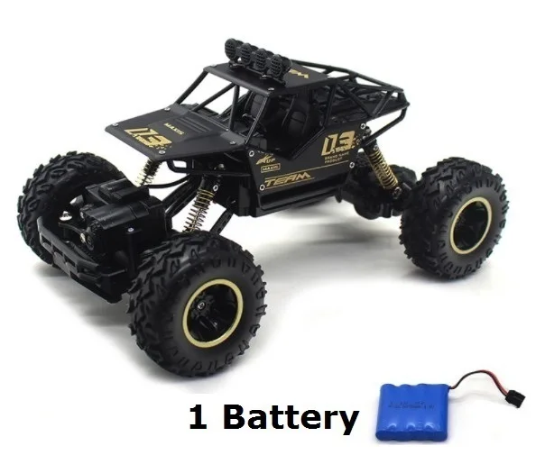 Радиоуправляемый автомобиль 1/12 4WD Rock Crawlers 4x4, вождение автомобиля, Двойные двигатели, привод Bigfoot, автомобиль с дистанционным управлением, модель автомобиля, внедорожник, игрушка в подарок - Цвет: 28cm Black