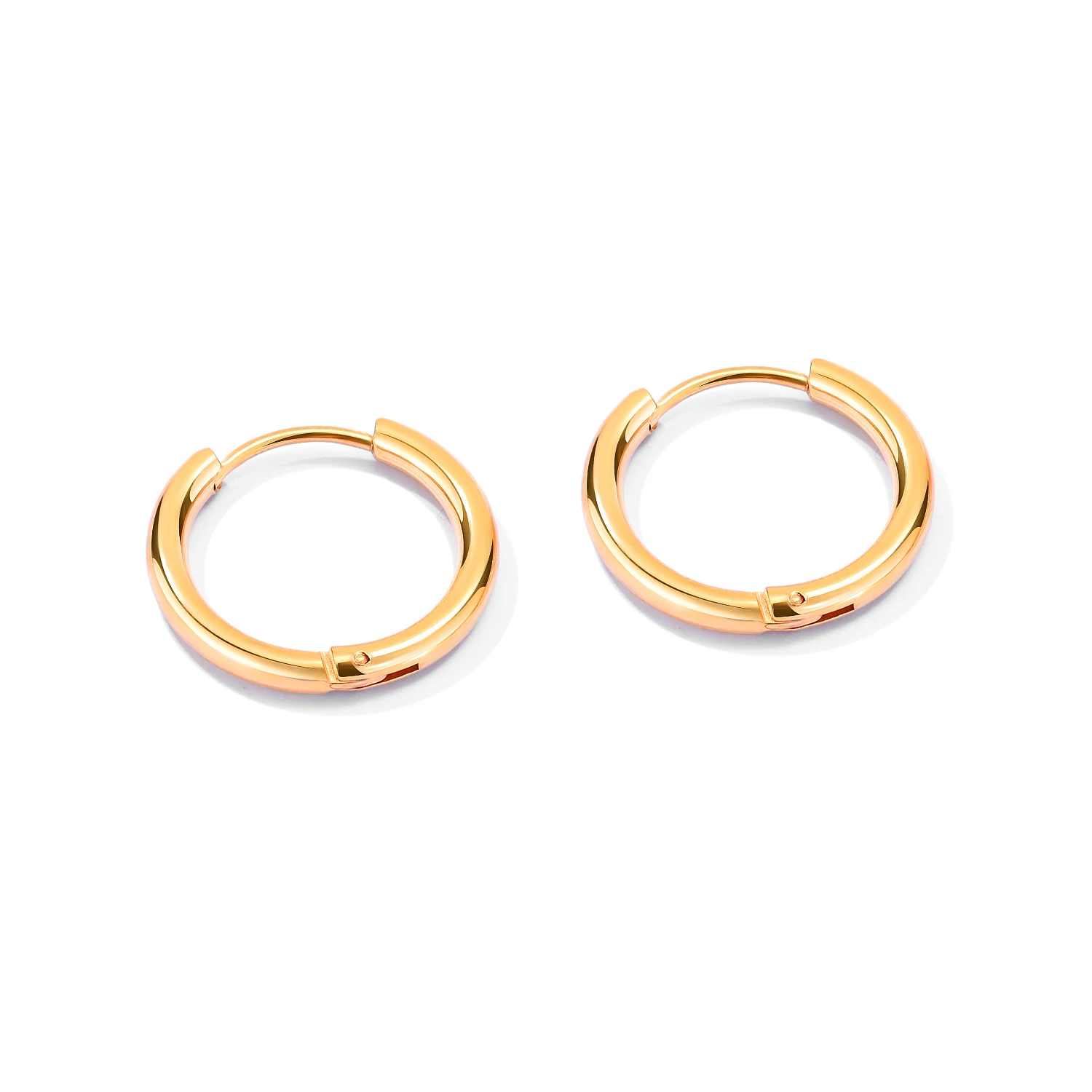 

Huggie Hoop Earrings in Stainless Steel Helix Extra Small Rings Ear Cartilage Piercing For Guys Hip Hop Wholesale