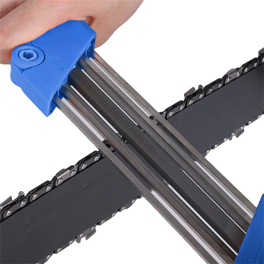 2 IN 1 Easy File Chainsaw chain sharpener Replace Chainsaw chain cutter manual grinding chain tool 9.646