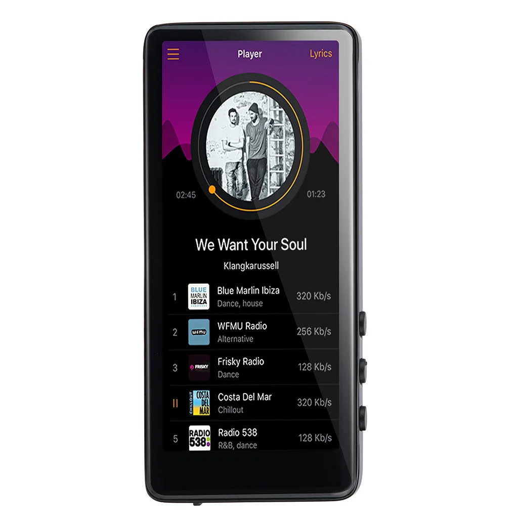 

HIPERDEAL Fashion Uniscom M7 8GB MP3 Player Walkman Lossless Recorder FM Radio Dynamic Video Touch Screen Movie EE14