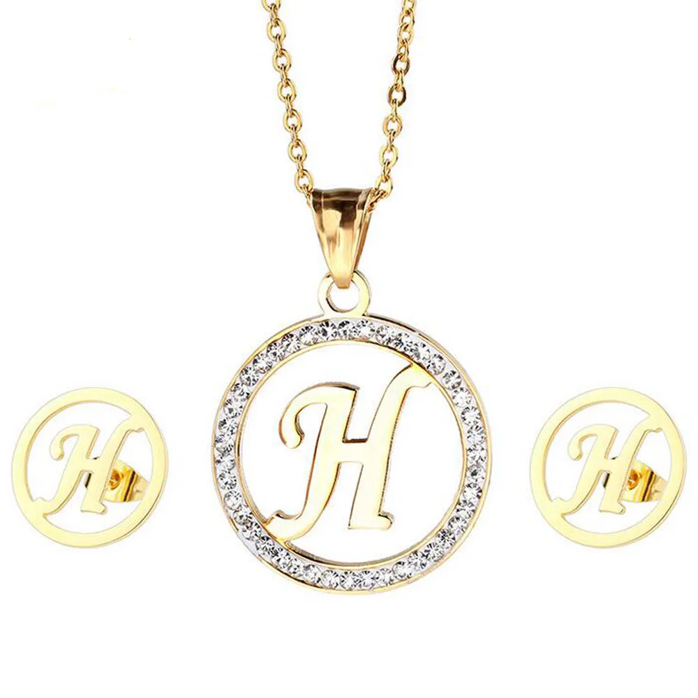 Aliexpress.com : Buy Luxury Design Letters Stud Earring ...