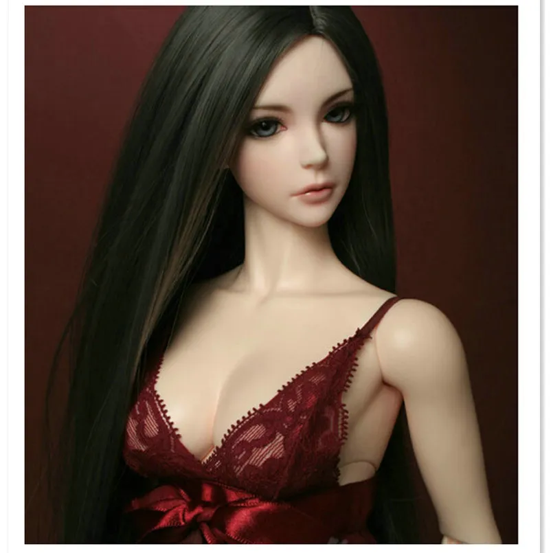 1/3 1/4 1/6 Bjd Sd кукольные парики Высокая температура провод длинные модные BJD супер