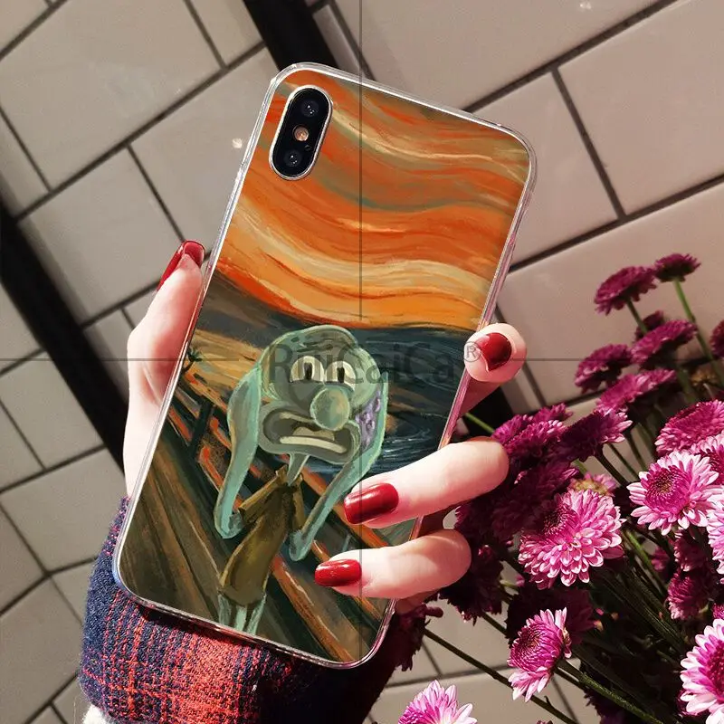 Scream by Munch Funny Arting cat