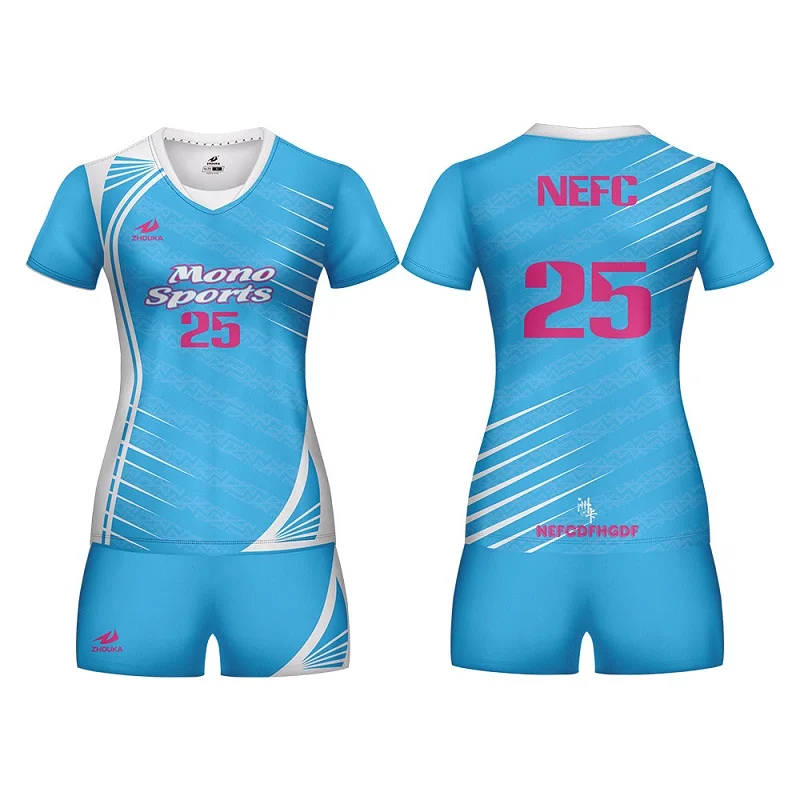 2019 New Women Volleyball Uniform Can Custom Name Sublimation Print ...