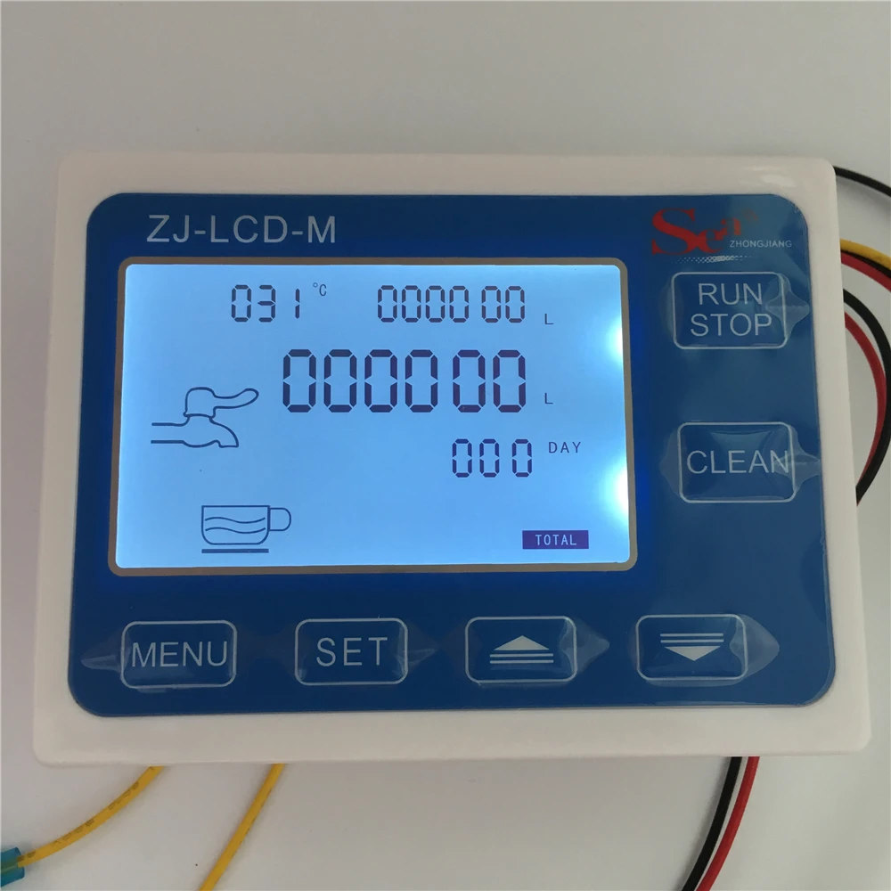 ZJ LCD M Meter 1/2 &quotДатчик потока для измерения воды и жидкости|Расходомеры| |