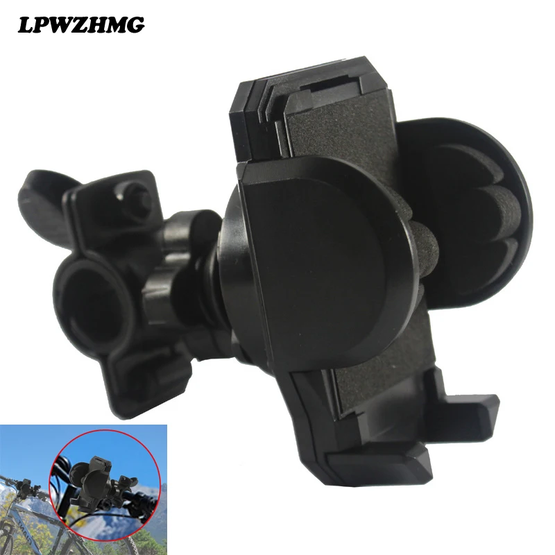 

Universal Mobile Cell Phone Bike Bicycle Motorcycle Handlebar Mount Cradle Holder Support for Ipad Cell Phones GPS Stand Holders