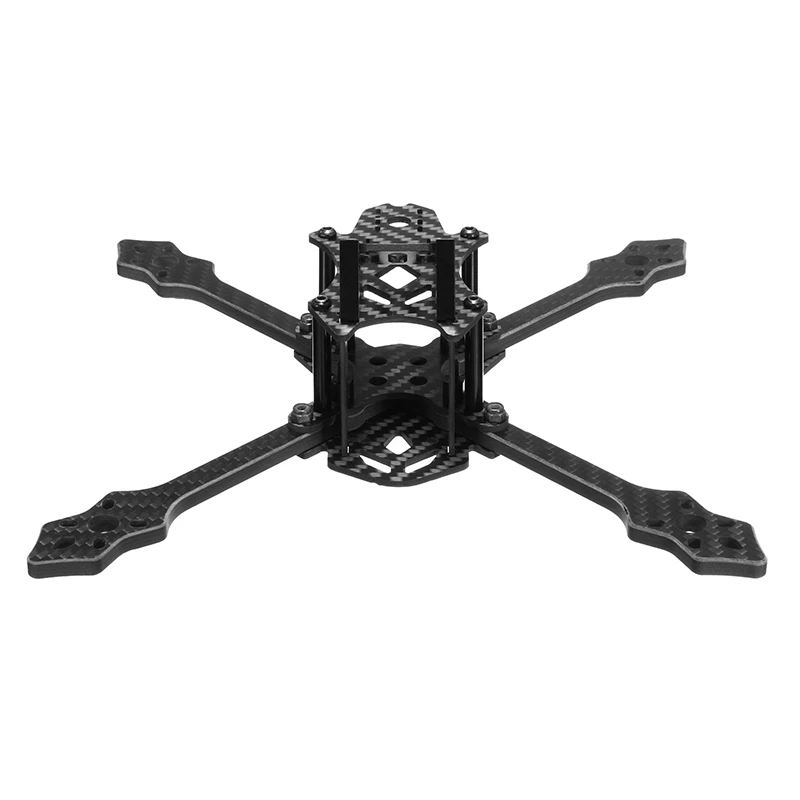 Realacc Blackbird 210N 210 мм нормальный X гоночный Дрон 5 мм Arm Комплект из углеродного волокна для рамы для моделей RC камера мотор w/PDB 5V& 12V