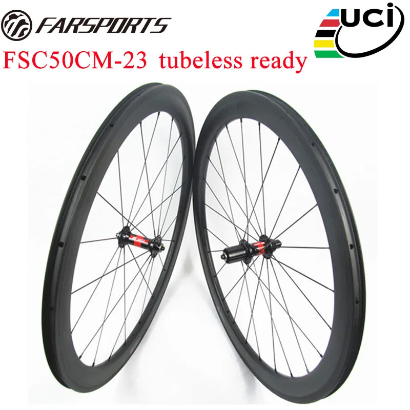 Competitive Price ! Toray T700 carbon fiber 50mmm wheels DT 240s J bend hubs with Sapim spokes