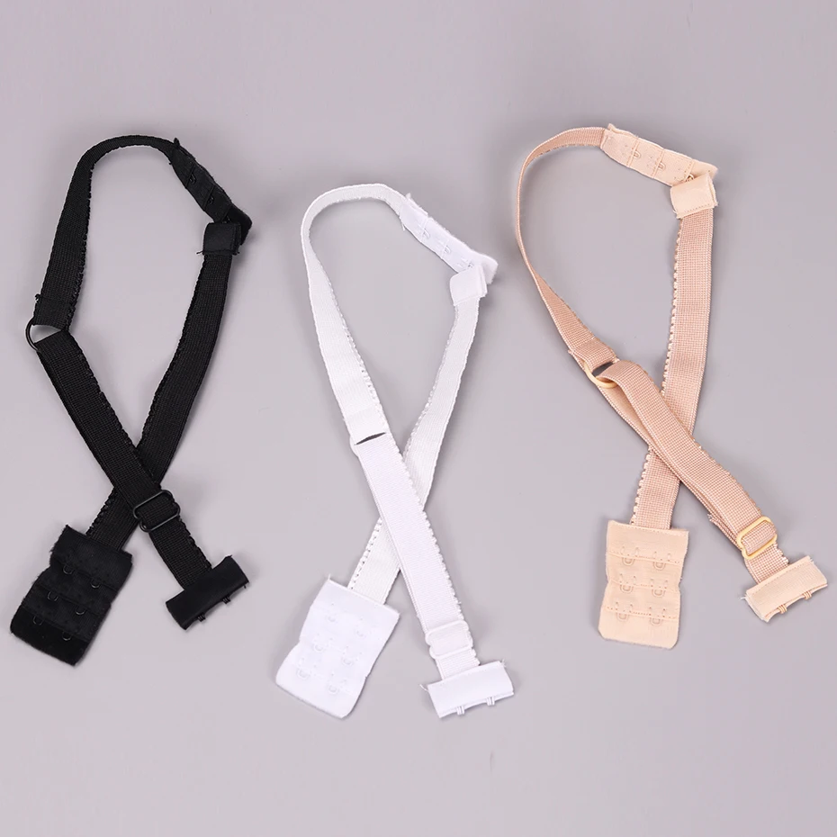 Bra Extension Straps Women Backless Low-back Bra Strap Adapter Converter  Fully Adjustable Extender 1/2 Hooks Invisible Underwear - AliExpress