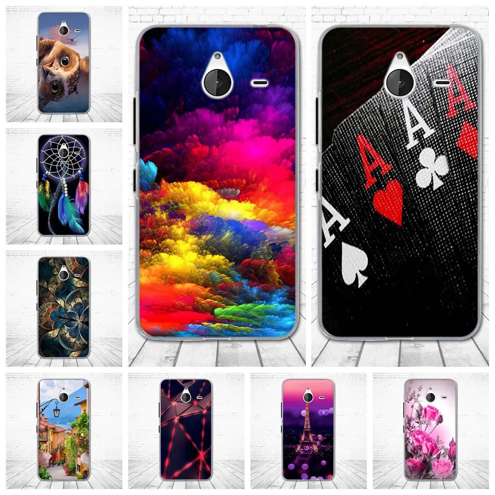 

For Nokia Microsoft Lumia 640XL Case 3D Pattern Cute Coque Silicon TPU Cover For Microsoft Lumia 640XL 640 XL 5.7'' Phone Cases
