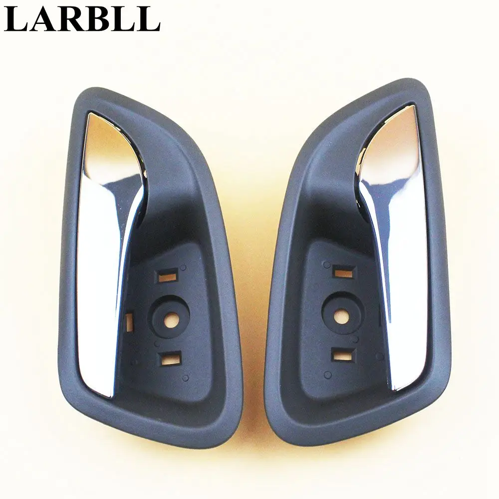 LARBLL New 2Pcs Inside Interior Door Handle Front = Rear for Chevrolet