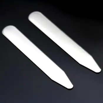 

2.5"Stainless Steel Lettering Love Collar Stays Gifts BF Business Man Shirt Bone Stiffeners Inserts Collar Sticks Stiff's 30pair