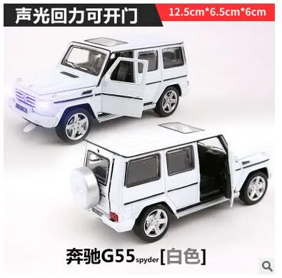 

Alloy Benz G65 car model, 1:32 Die cast model, Jeep toys car, Suv Car collection Mini Alloy car with voice and light