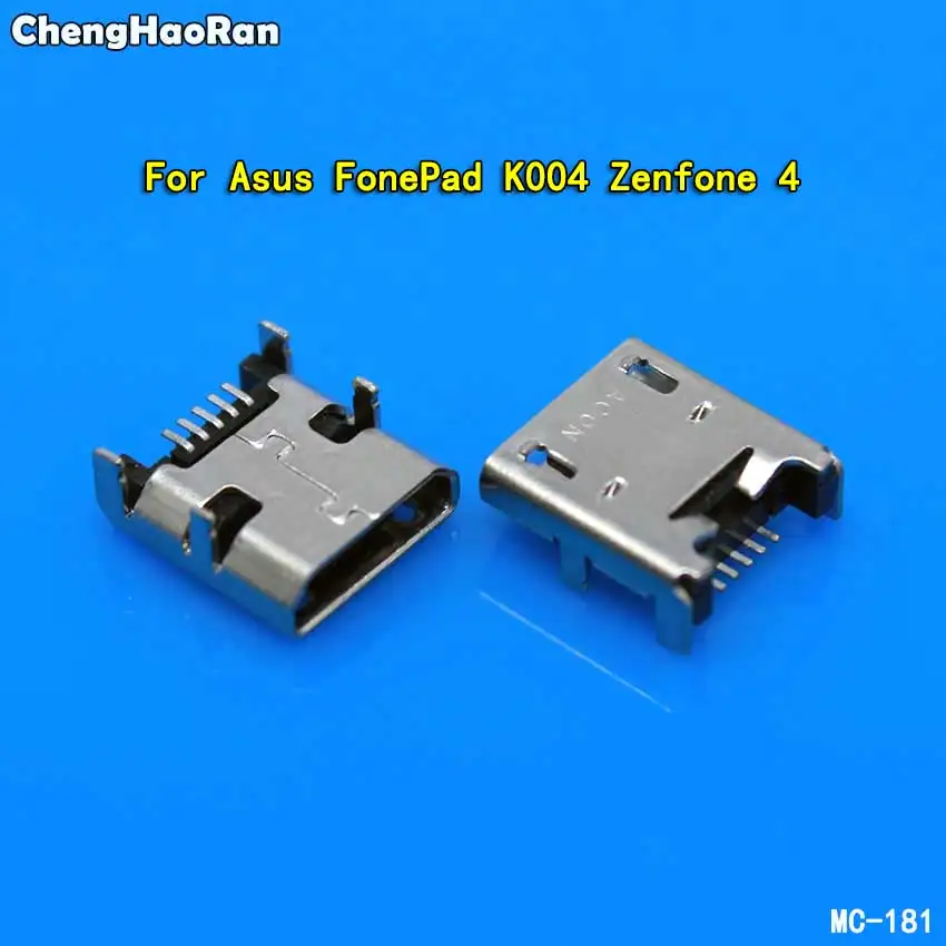 ChengHaoRan 2 шт. микро USB разъем для зарядки Asus FonePad K004 Zenfone 4 5pin | Мобильные телефоны и