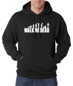 

Hot Sale The Walking Dead men hoodies 2019 new spring winter sweatshirt fleece high quality hoodie hip hop streetwear for fans