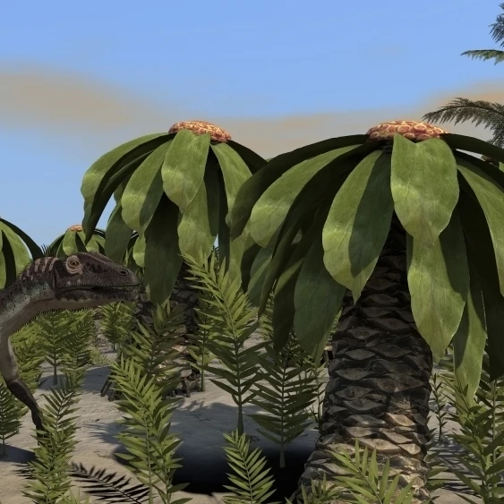 Utahraptor roaming a prehistoric environment Poster Print (37 x 21)