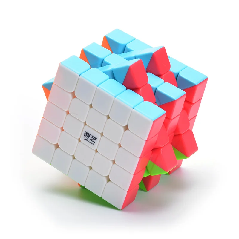 Новинка волшебные кубики Droxma QiYi Qi Zheng S 5x5 скоростные игрушки головоломки