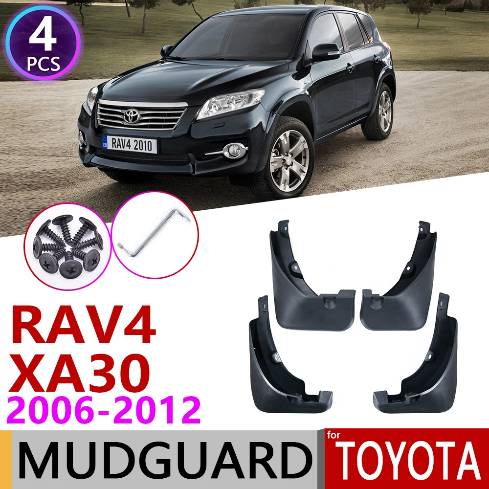 Для Toyota RAV4 2006 ~ 2012 XA30 Брызговик Брызговики Всплеск клапаном автомобильные